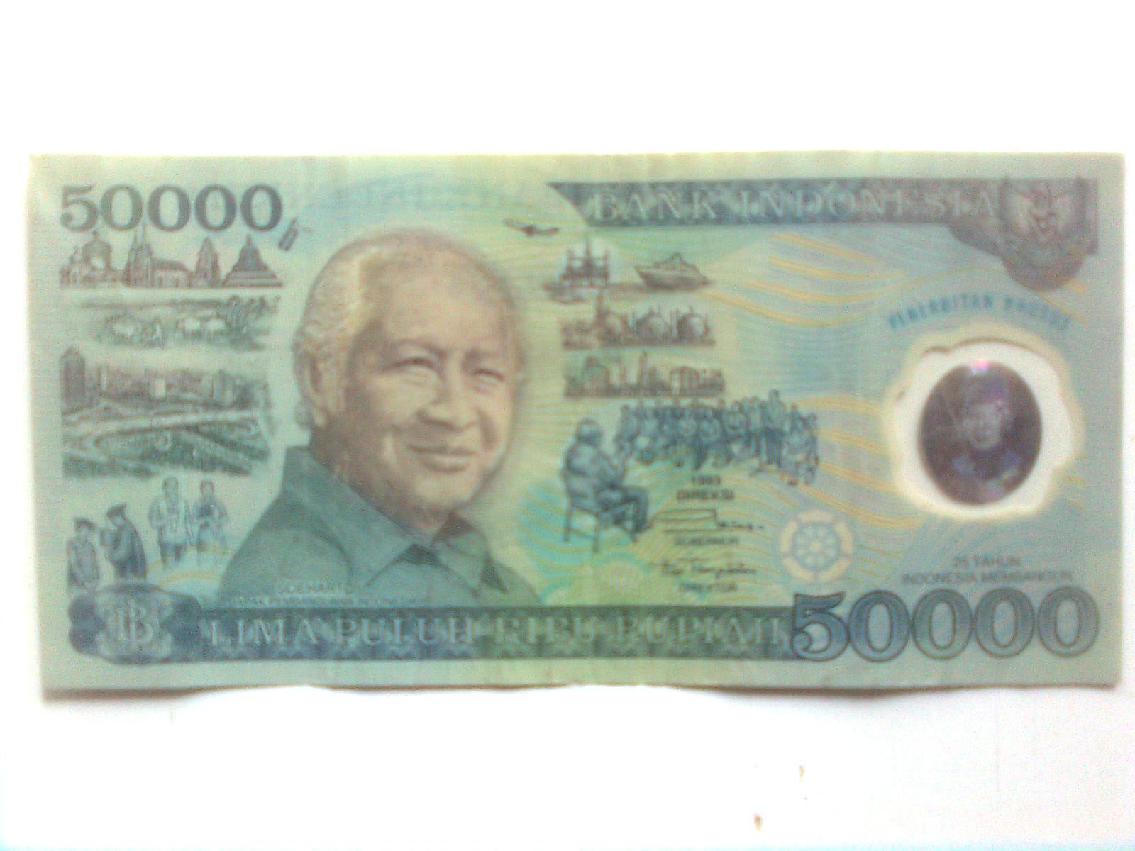Uang Kuno Rp 50.000  Uang Kuno Indonesia
